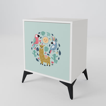 COLORFUL ALPACAS 1-türiges Sideboard