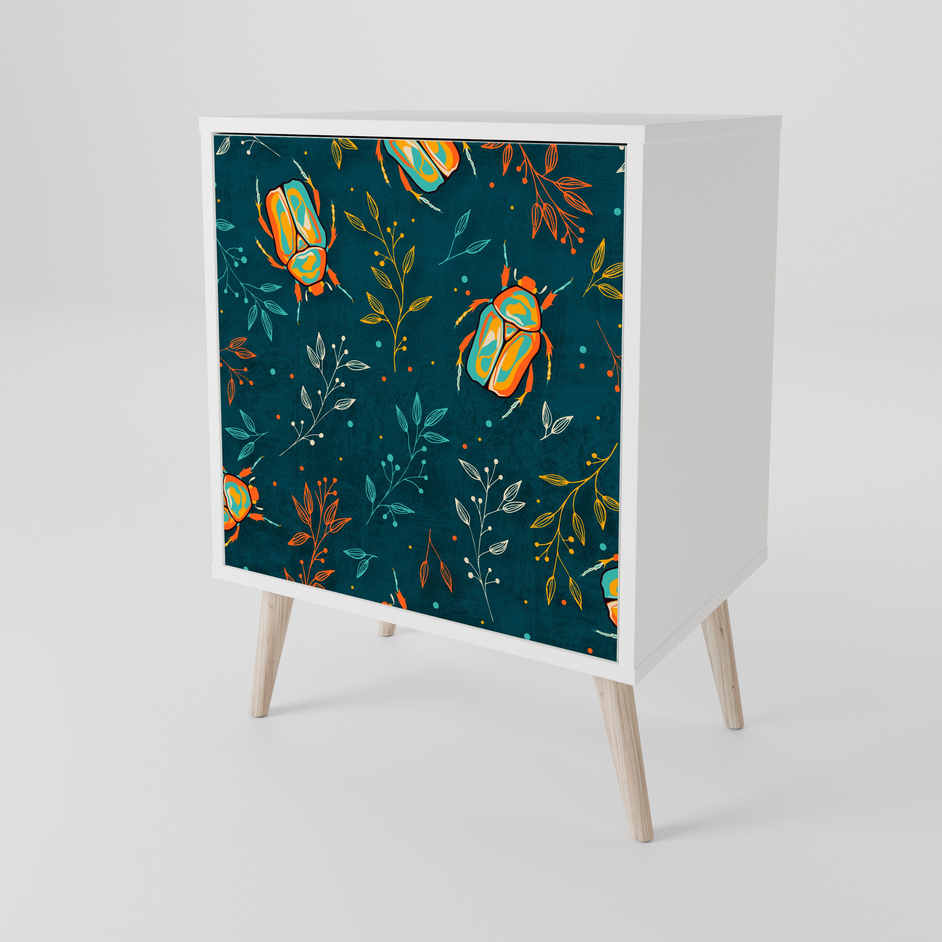 AUTUMN INSECTS 1-Door Sideboard