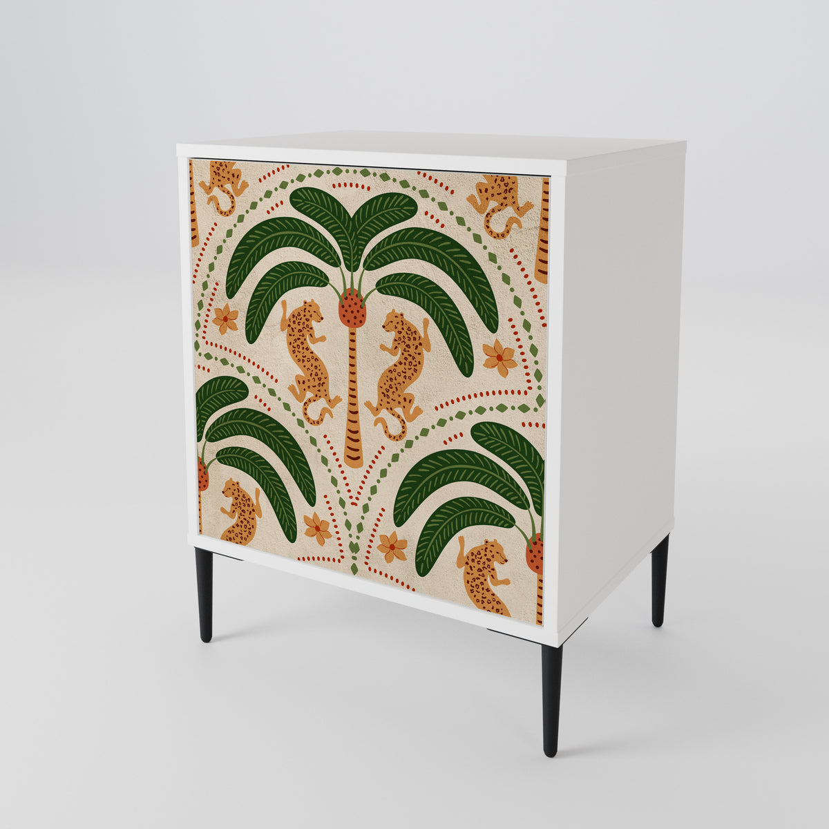 DANCING PREDATORS 1-türiges Sideboard