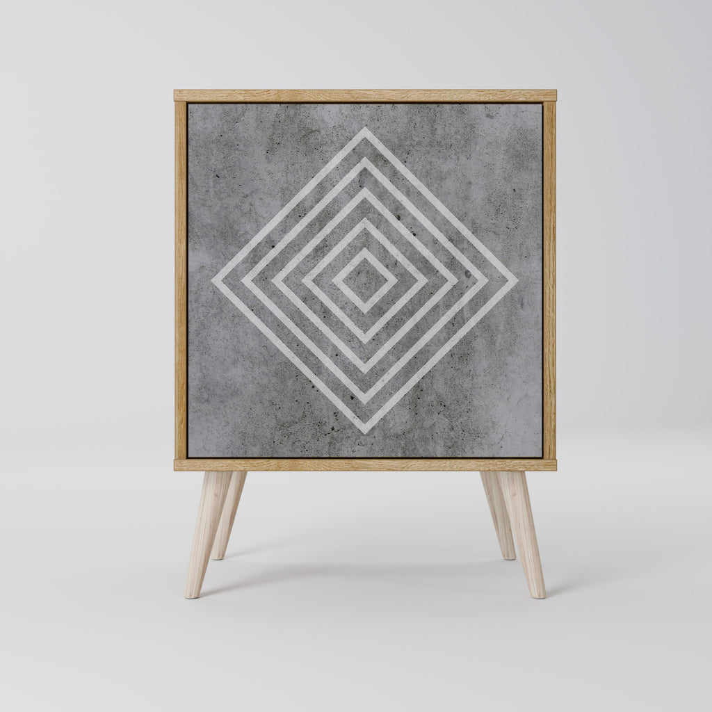 POLYGONAL ARTISTRY 1-türiges Sideboard