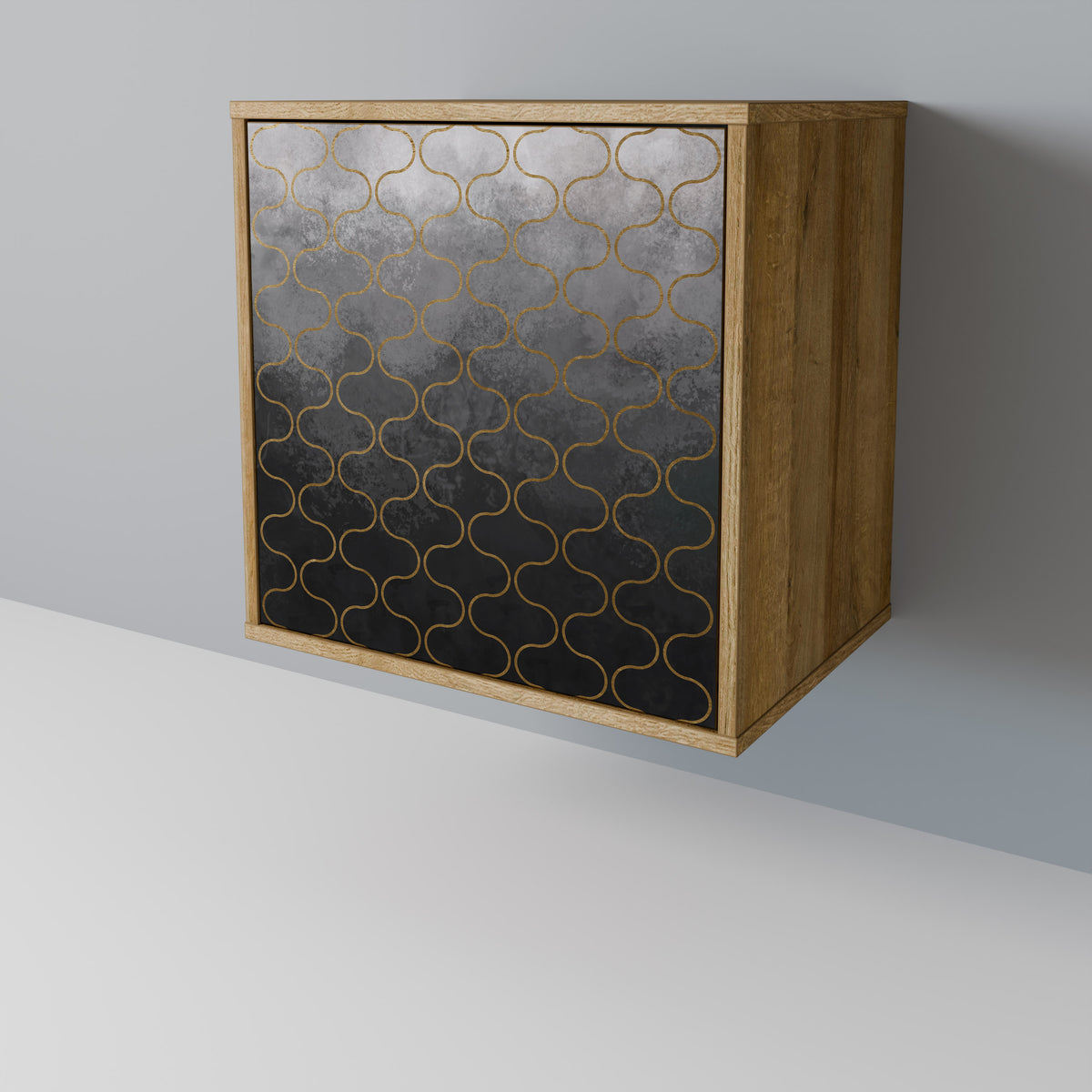 TESSELATED GRAYISH 1-türiges Sideboard