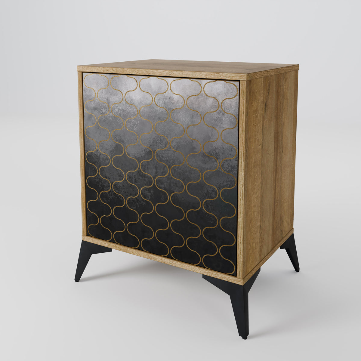 TESSELATED GRAYISH 1-türiges Sideboard