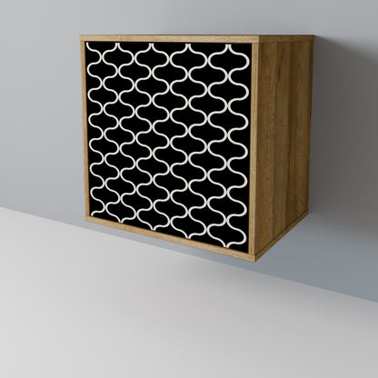 TESSELATED BLACKNESS 1-türiges Sideboard