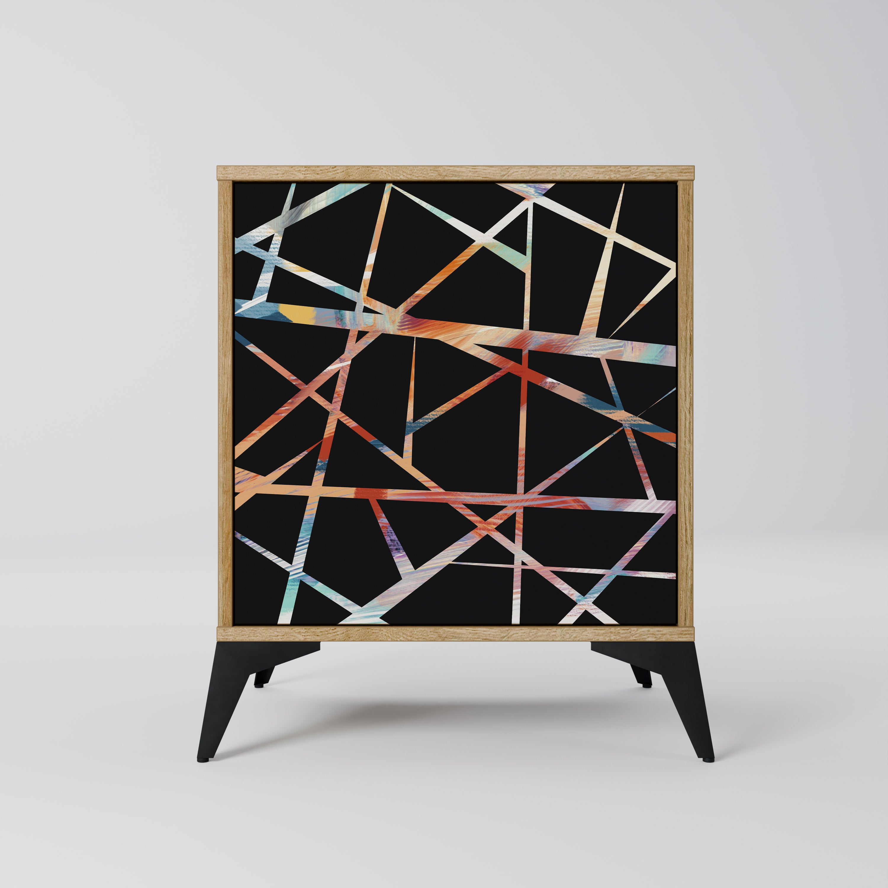POLYGON VERVE Sideboard mit 1 Tür in Eiche-Optik