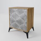 CONCRETE MOVEMENT Sideboard mit 1 Tür in Eiche-Optik