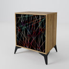 LUMINOUS SNARE 1-Door Sideboard in Oak Effect