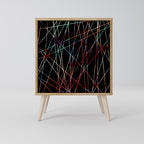 LUMINOUS SNARE 1-Door Sideboard in Oak Effect