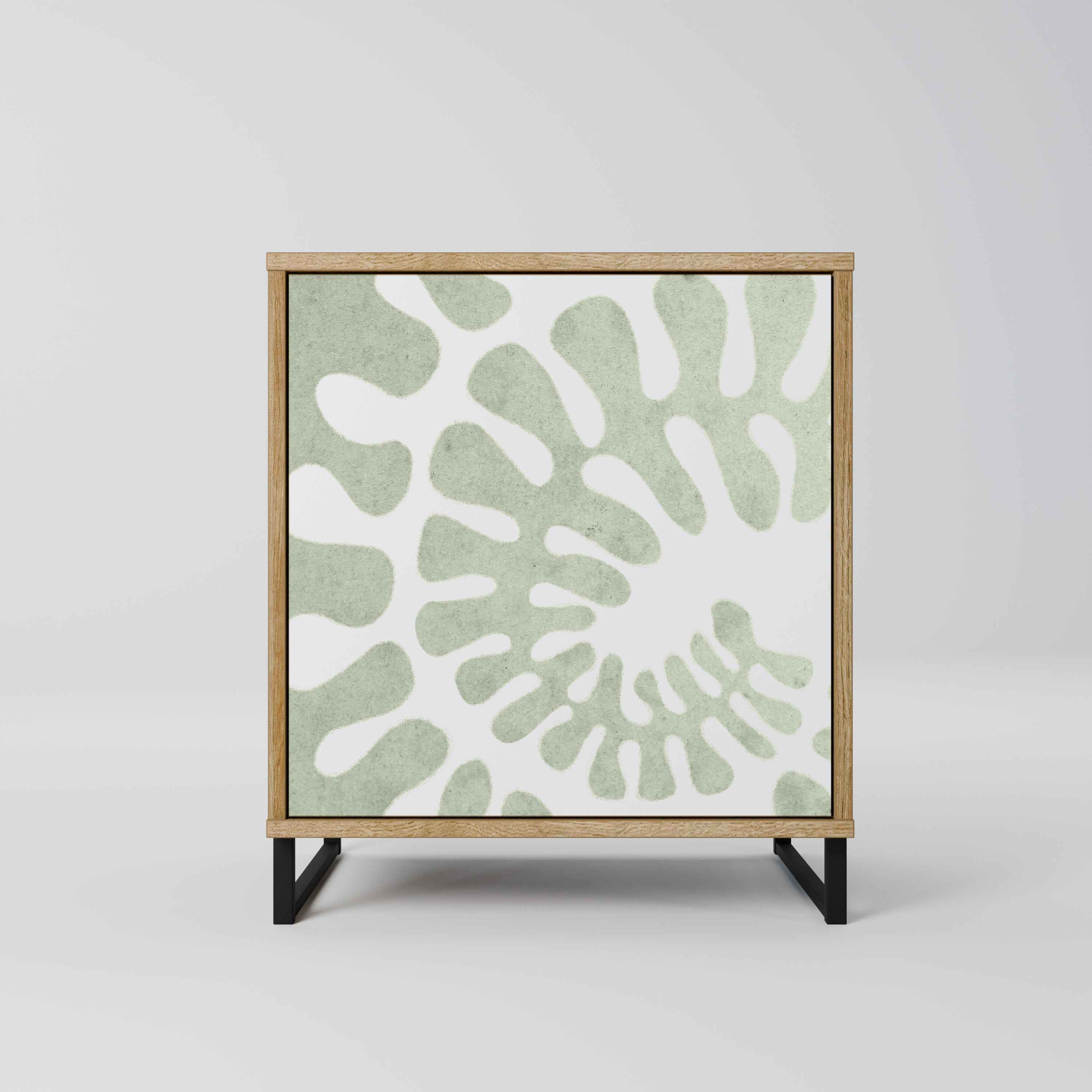 HELIX DANCE Sideboard mit 1 Tür in Eiche-Optik