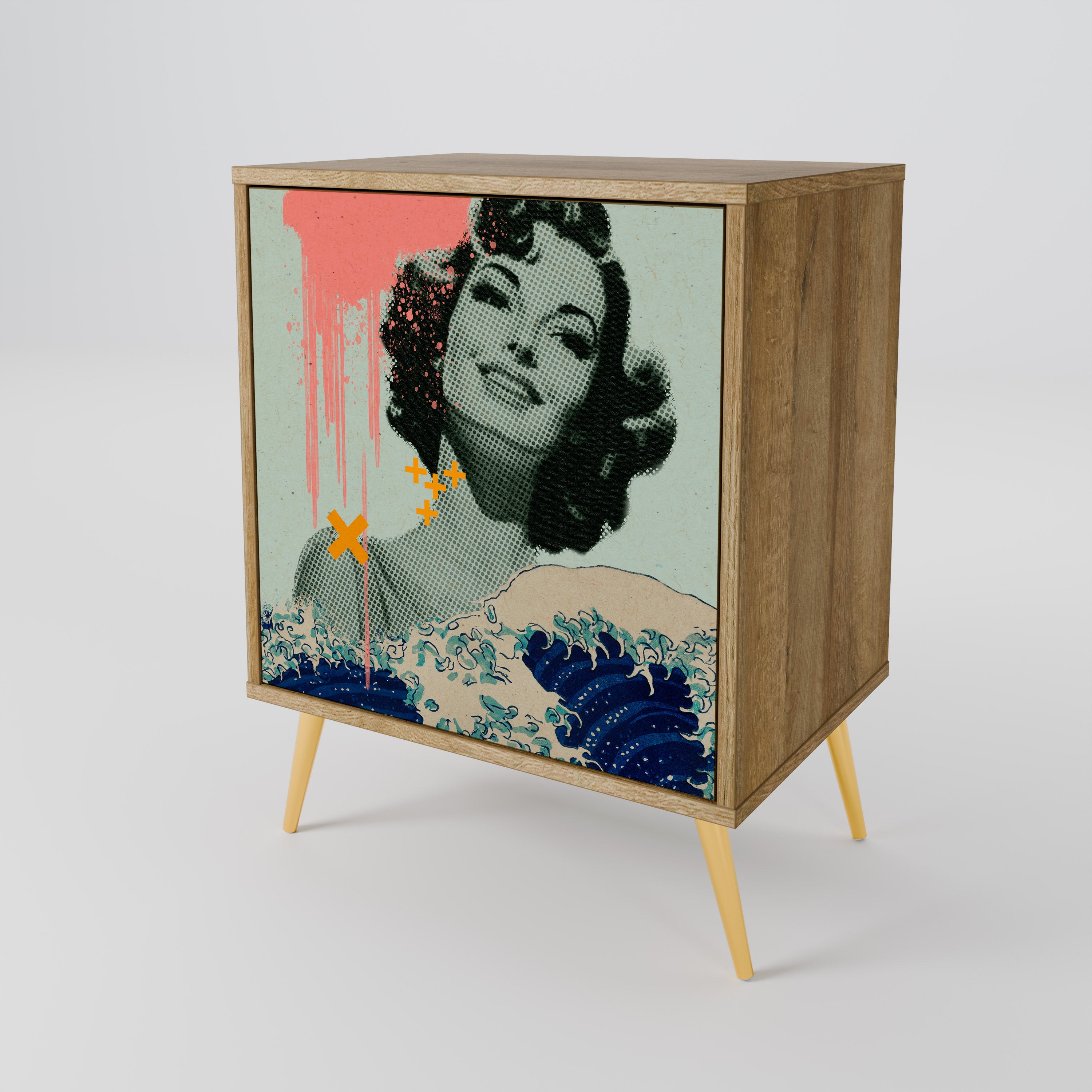 KANAGAWA BEAUTY 1-türiges Sideboard