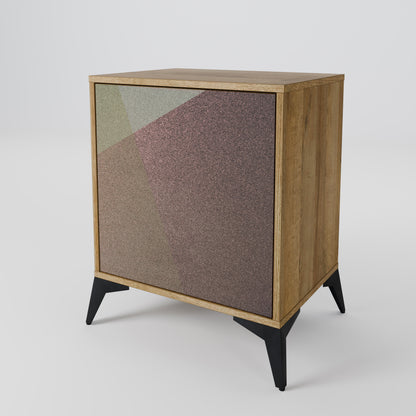 BEIGE GEOMETRY 1-türiges Sideboard