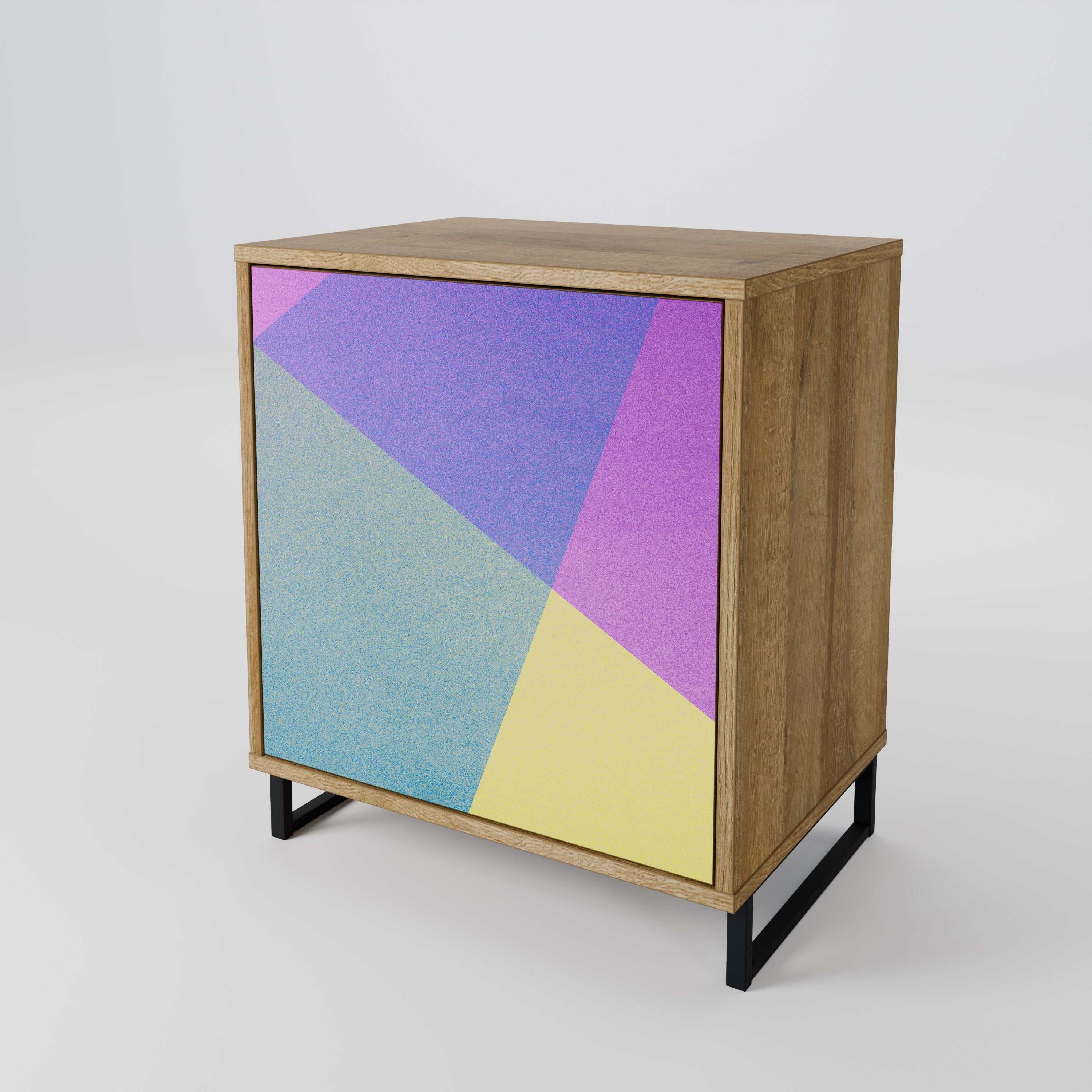 BRIGHT GEOMETRY 1-Door Sideboard