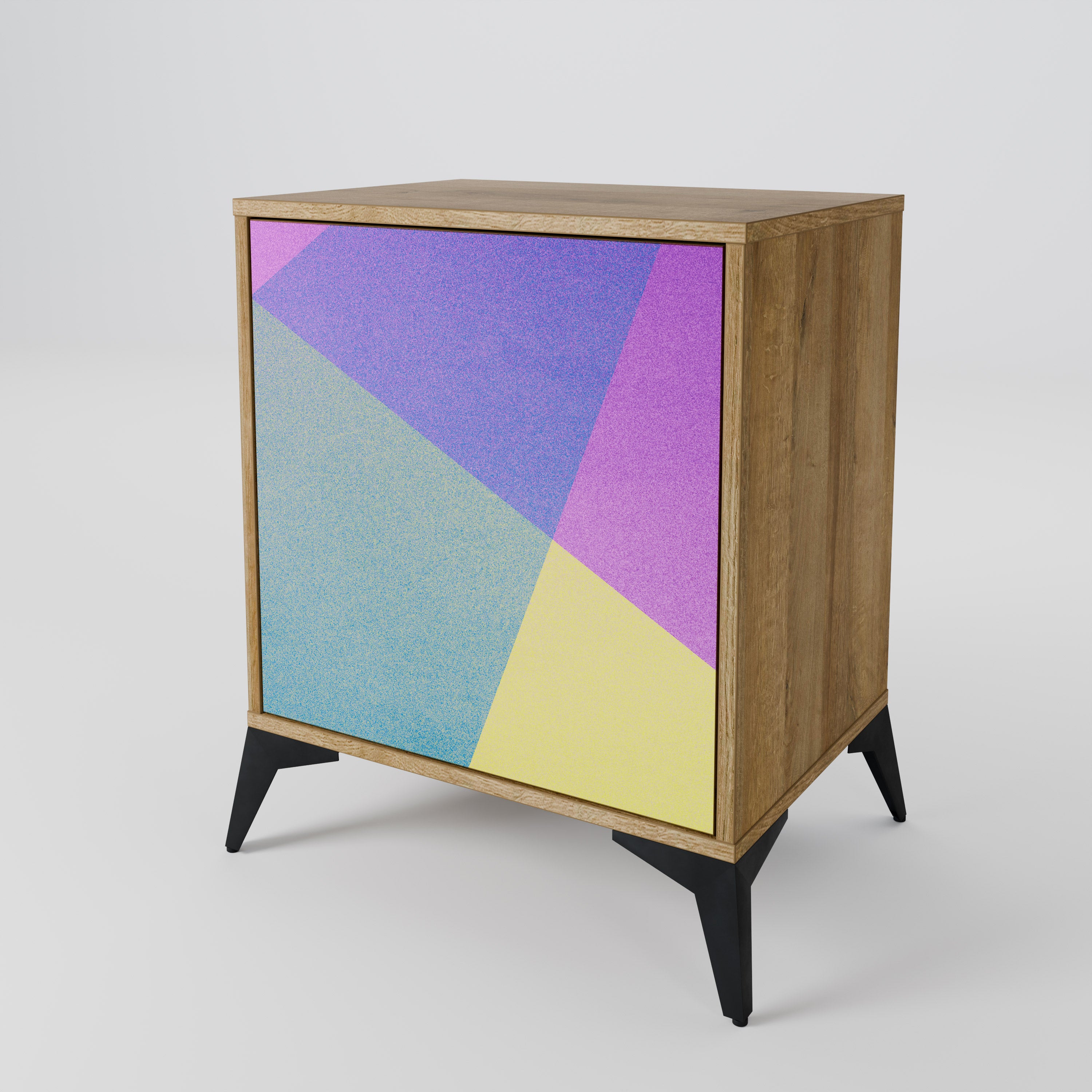 BRIGHT GEOMETRY 1-Door Sideboard