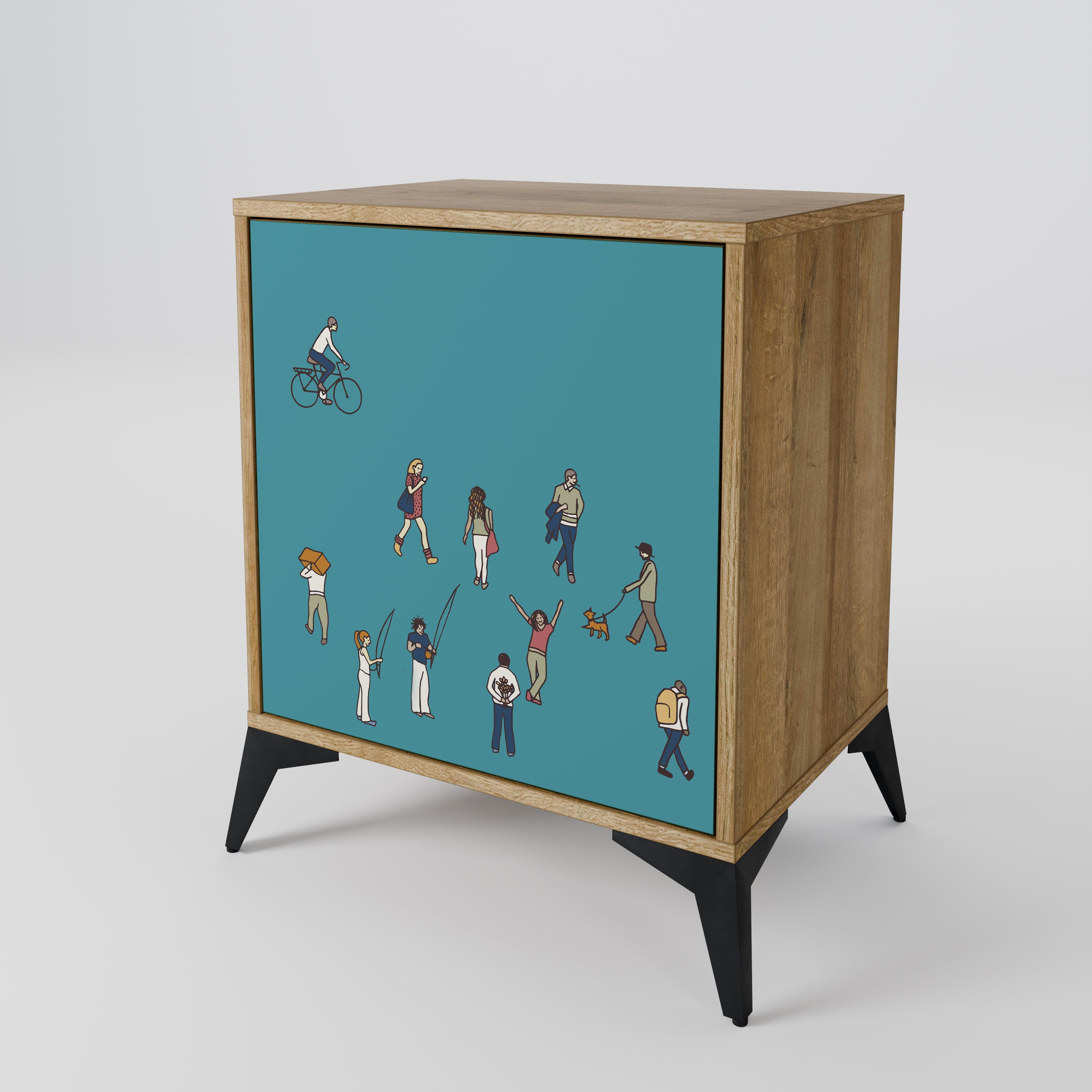 COLLECTIVE STREAM 1-Door Sideboard