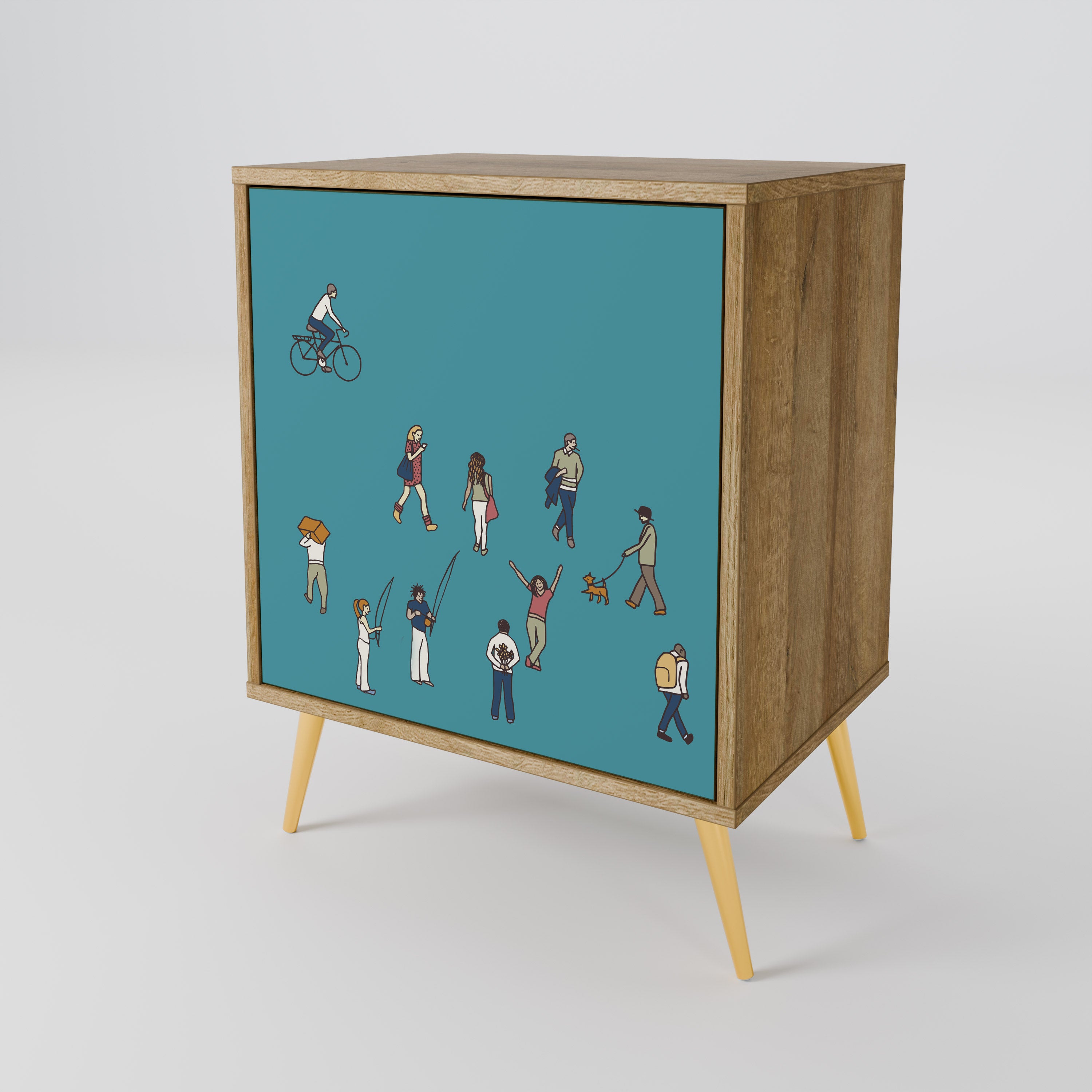 COLLECTIVE STREAM 1-Door Sideboard