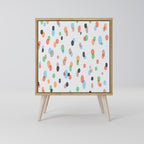 ENERGETIC SPOTS Sideboard mit 1 Tür in Eiche-Optik