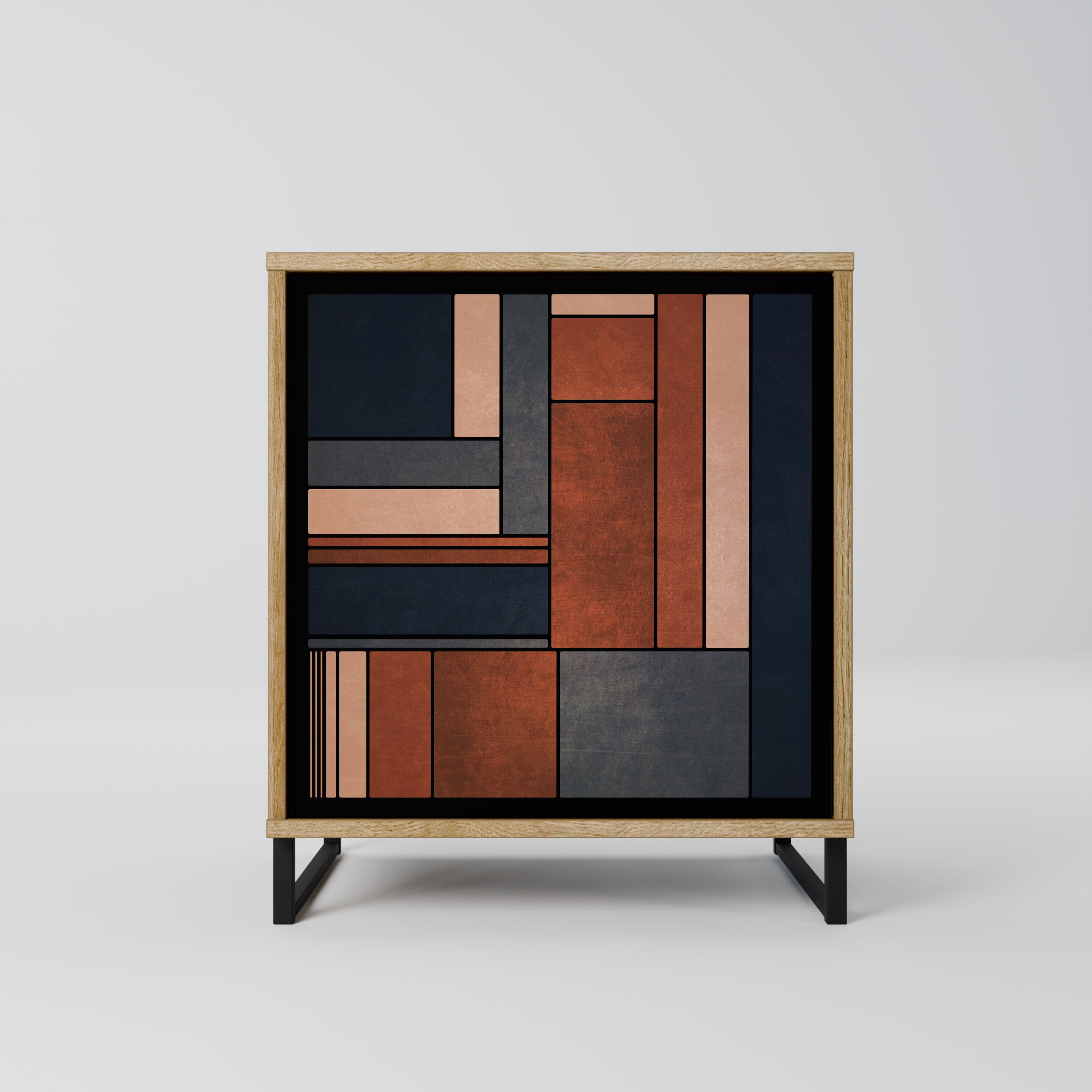 INTREPID FORMATION Sideboard mit 1 Tür in Eiche-Optik