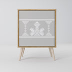 THAI GRAY Sideboard mit 1 Tür in Eiche-Optik