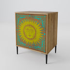 SUNSHINE EULOGY Sideboard mit 1 Tür in Eiche-Optik