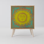 SUNSHINE EULOGY Sideboard mit 1 Tür in Eiche-Optik