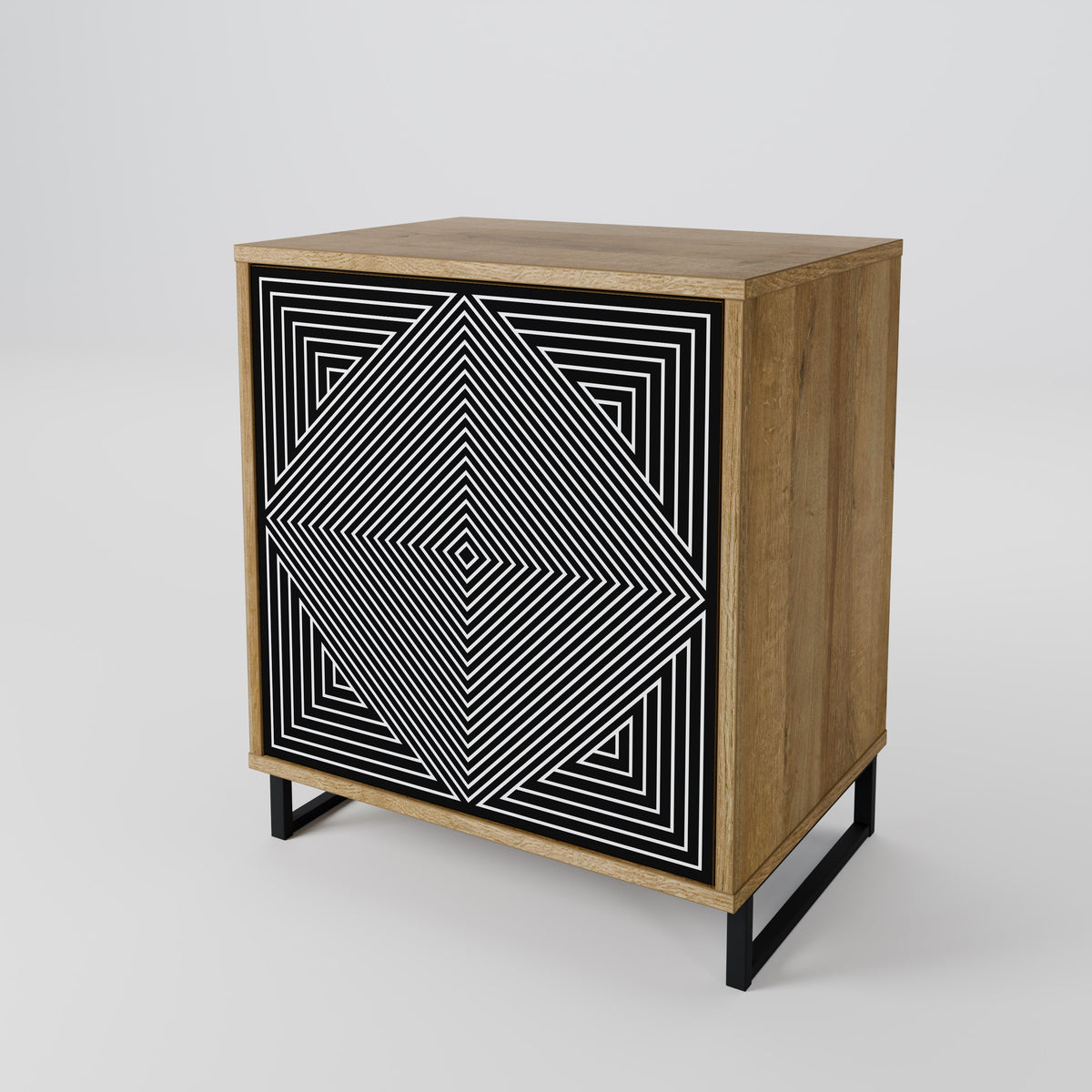 POLYGON ILLUSION 1-türiges Sideboard