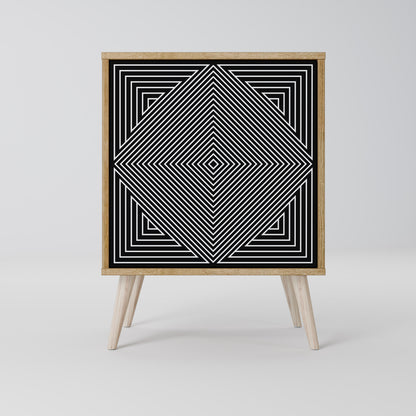 POLYGON ILLUSION 1-türiges Sideboard