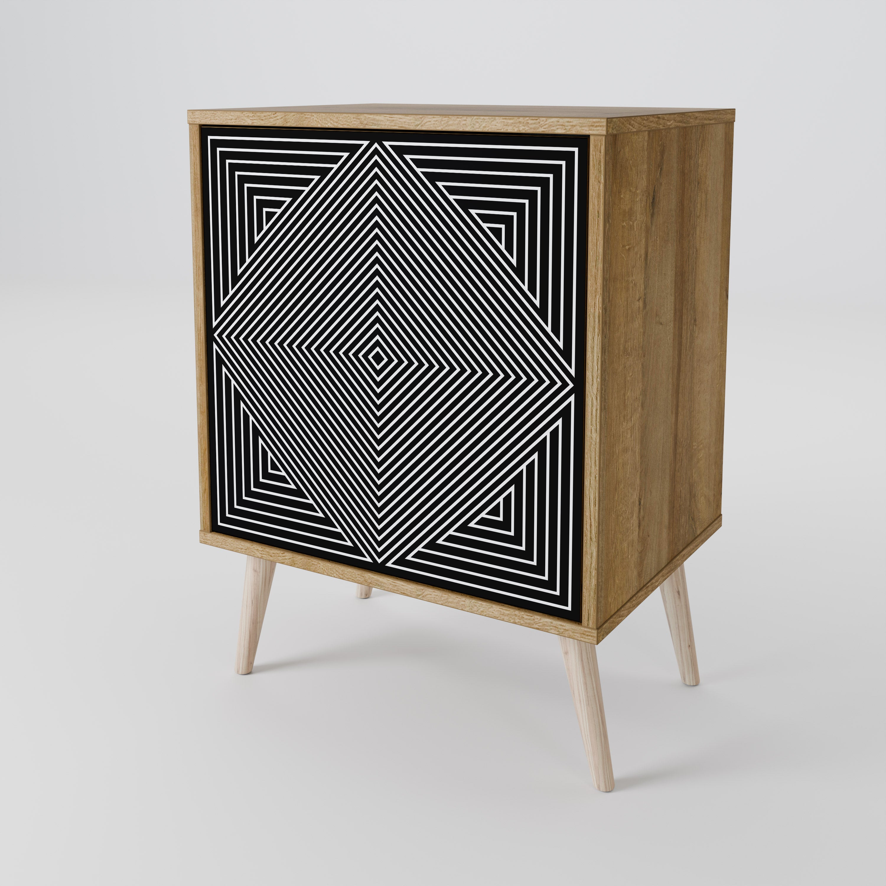 POLYGON ILLUSION 1-türiges Sideboard