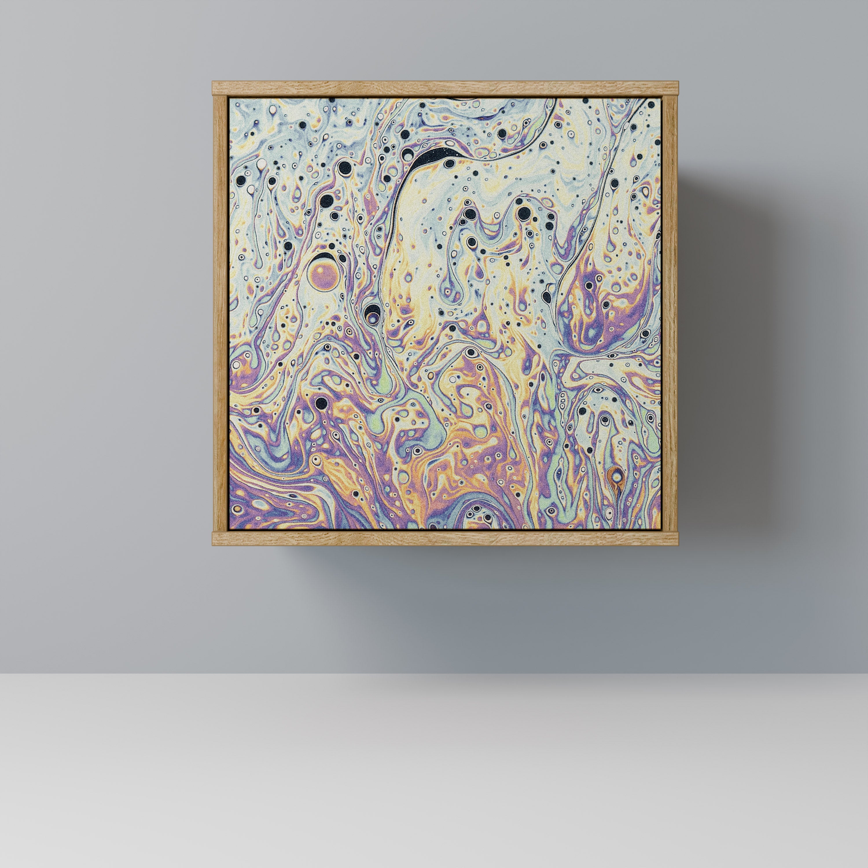 MOSAIC OF COLORS Sideboard mit 1 Tür in Eiche-Optik