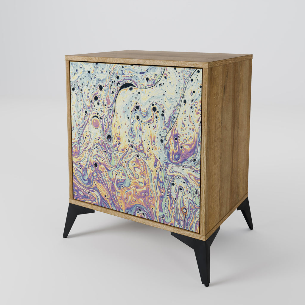 MOSAIC OF COLORS Sideboard mit 1 Tür in Eiche-Optik