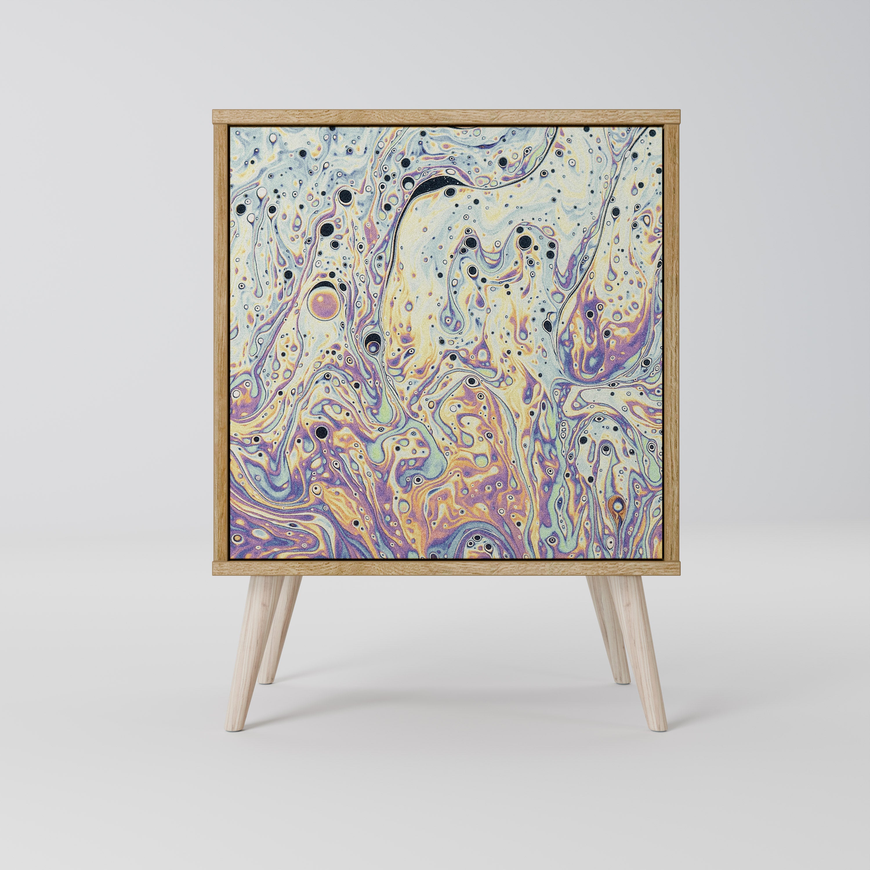 MOSAIC OF COLORS Sideboard mit 1 Tür in Eiche-Optik