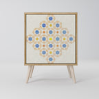 PATTERNED PRISM Sideboard mit 1 Tür in Eiche-Optik