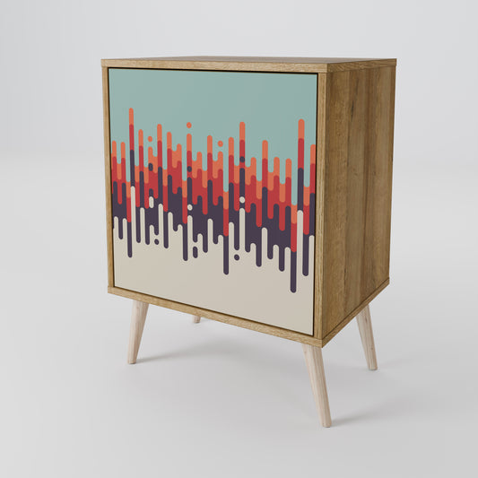 CHROMA CONTOURS 1-Door Sideboard