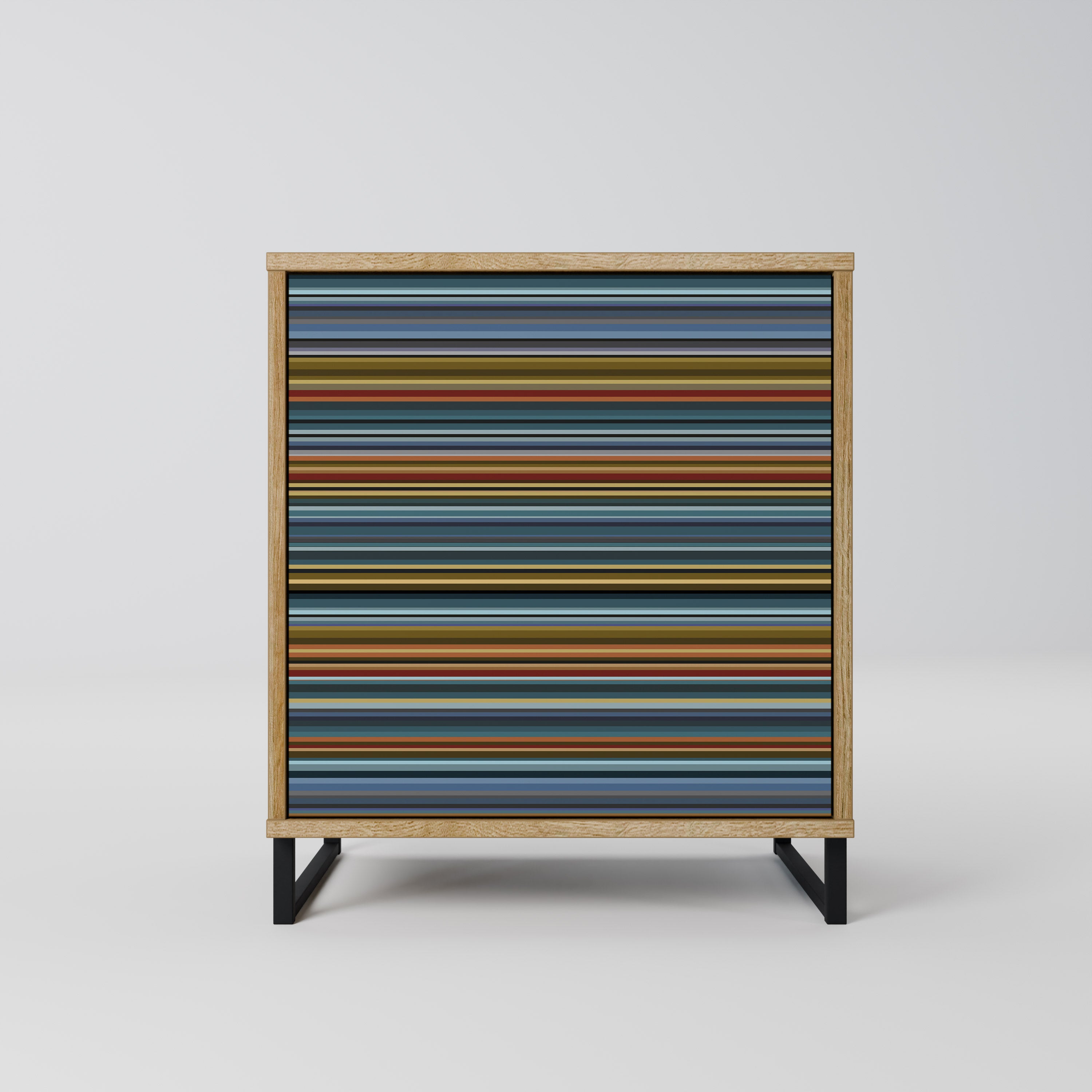 LINEOUT SPECTRUM Sideboard mit 1 Tür in Eiche-Optik