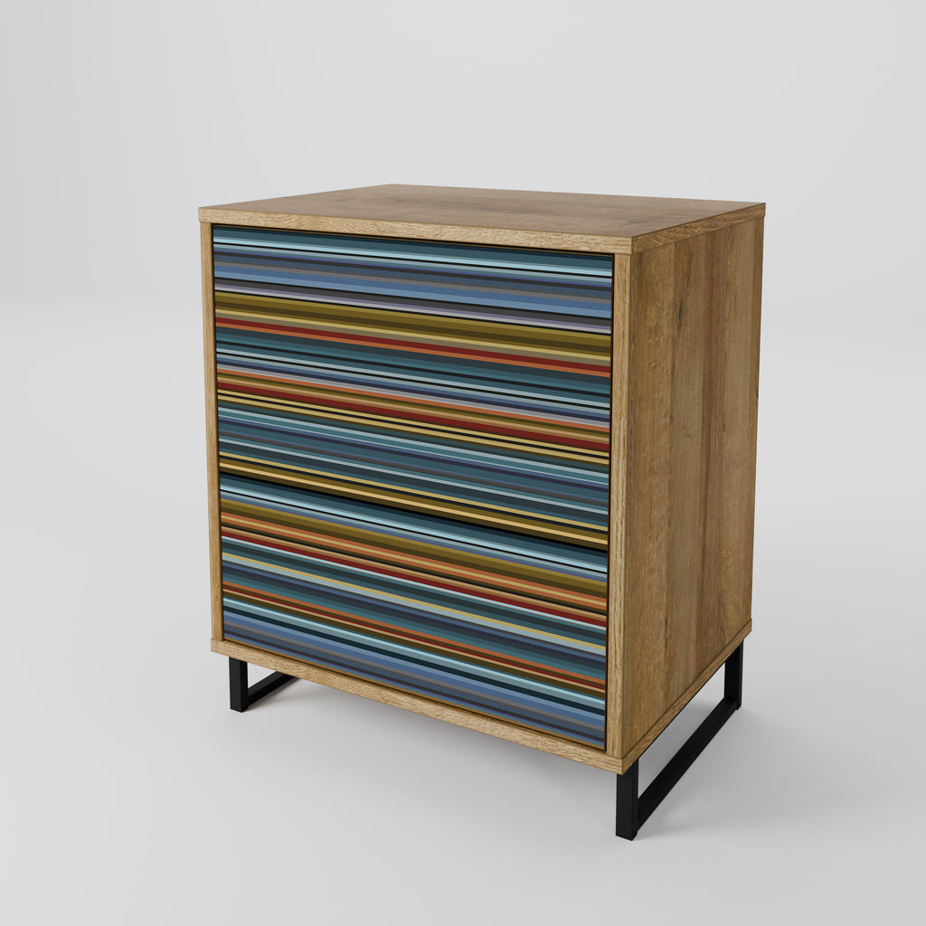 LINEOUT SPECTRUM Sideboard mit 1 Tür in Eiche-Optik
