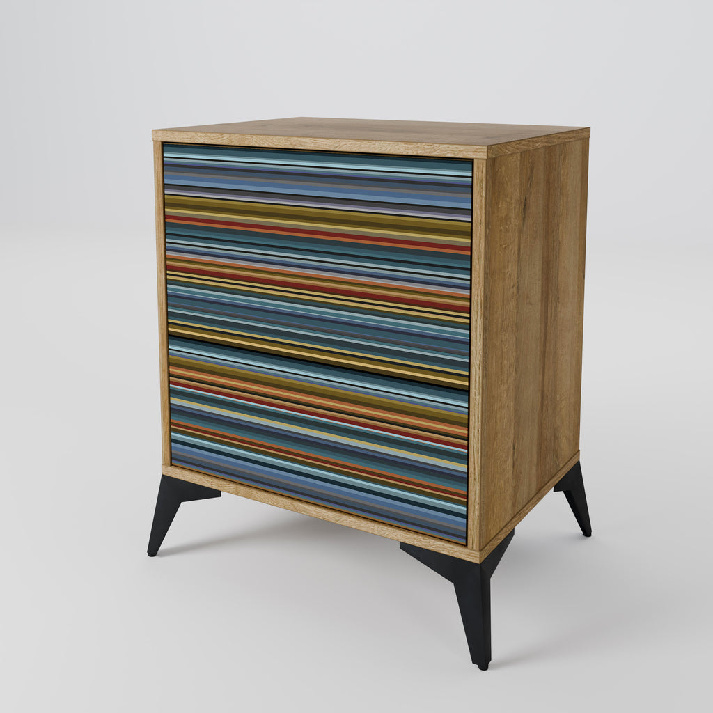 LINEOUT SPECTRUM Sideboard mit 1 Tür in Eiche-Optik