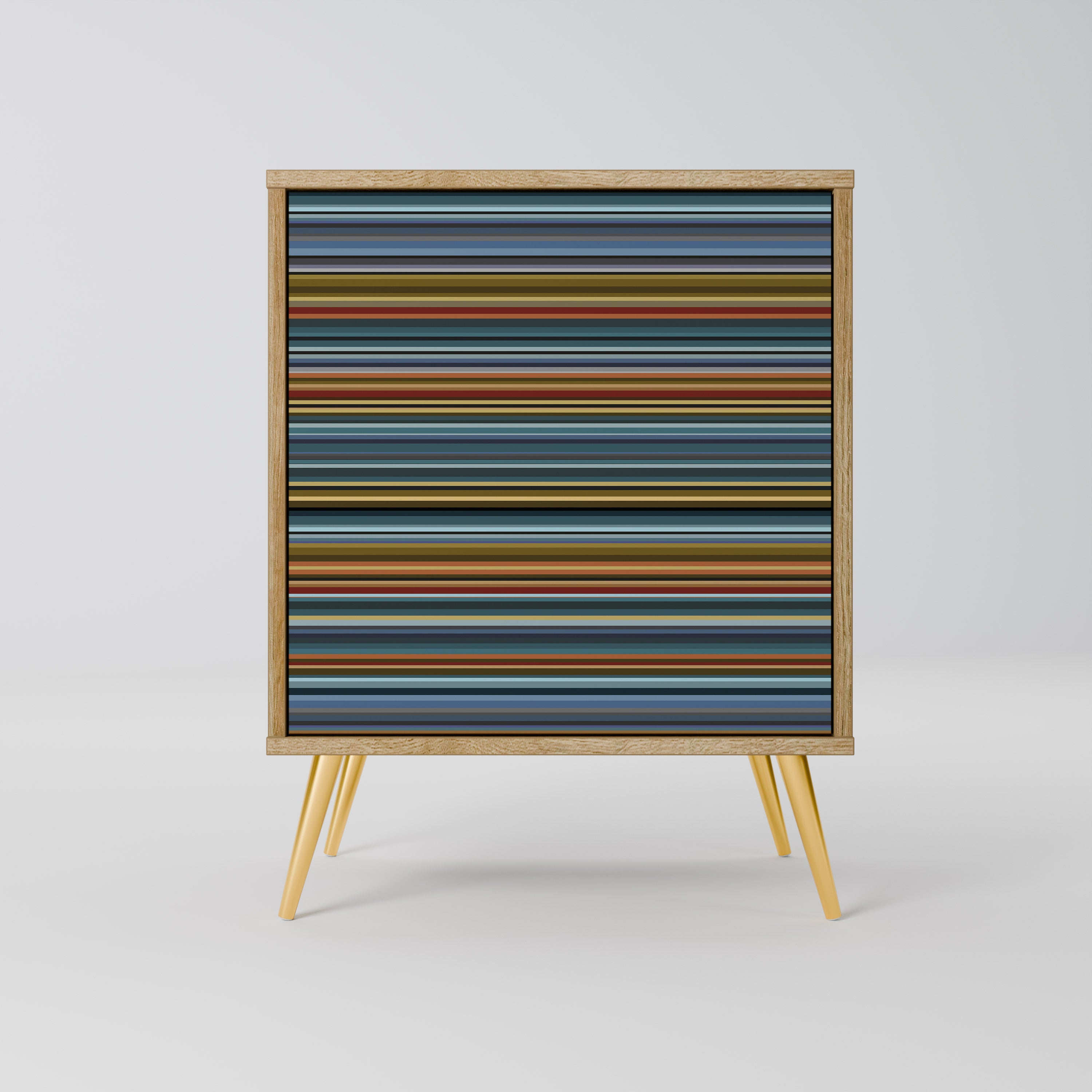 LINEOUT SPECTRUM Sideboard mit 1 Tür in Eiche-Optik