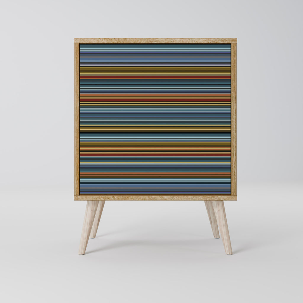LINEOUT SPECTRUM Sideboard mit 1 Tür in Eiche-Optik