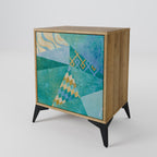 SPECTRUM SPLENDOR Sideboard mit 1 Tür in Eiche-Optik