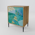 SPECTRUM SPLENDOR Sideboard mit 1 Tür in Eiche-Optik