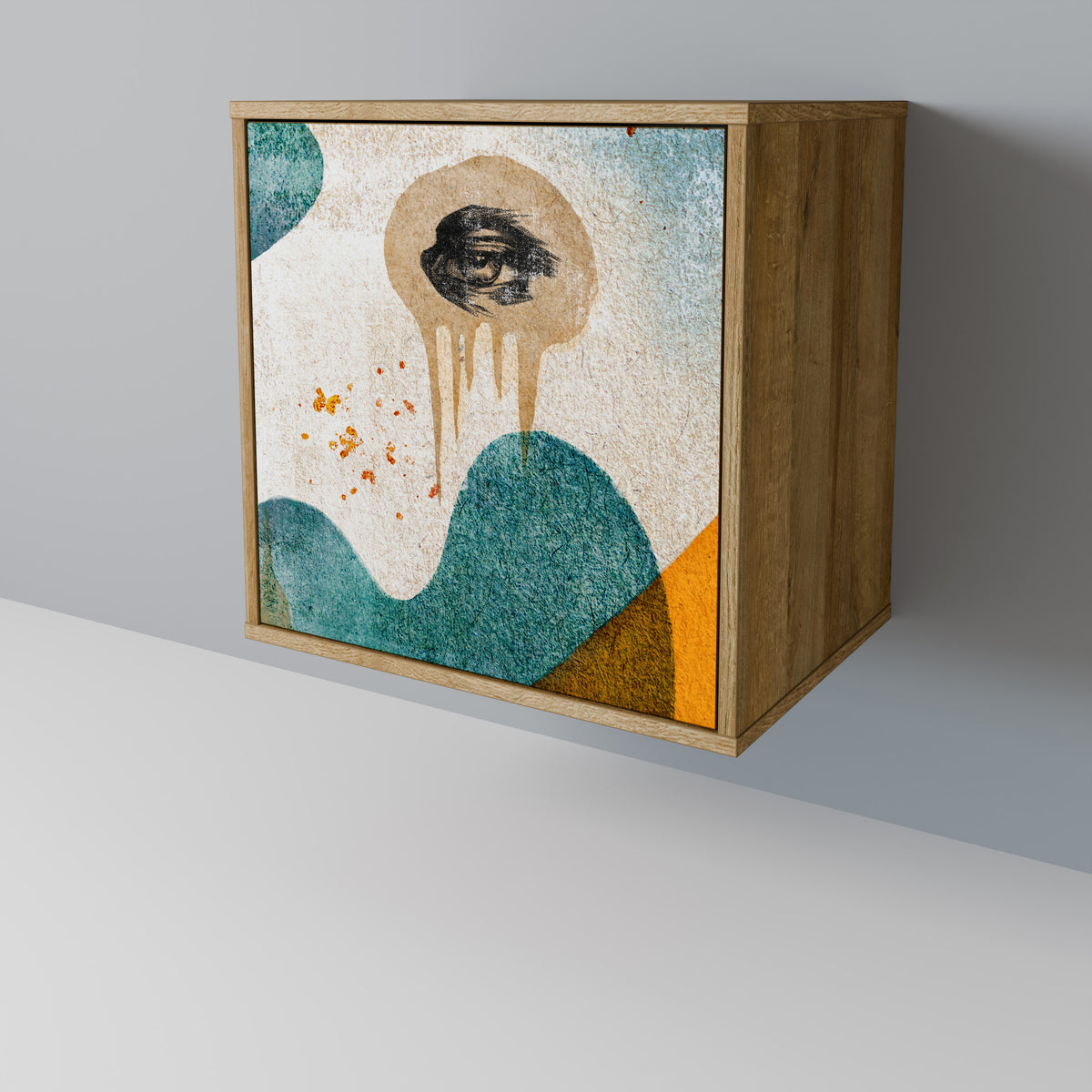 ABSTRACT FACES 1-türiges Sideboard