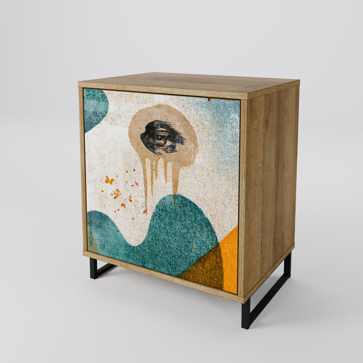 ABSTRACT FACES 1-türiges Sideboard