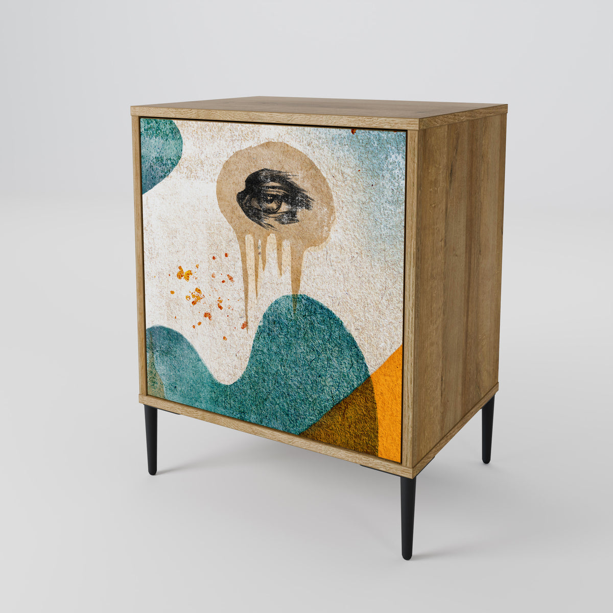 ABSTRACT FACES 1-türiges Sideboard