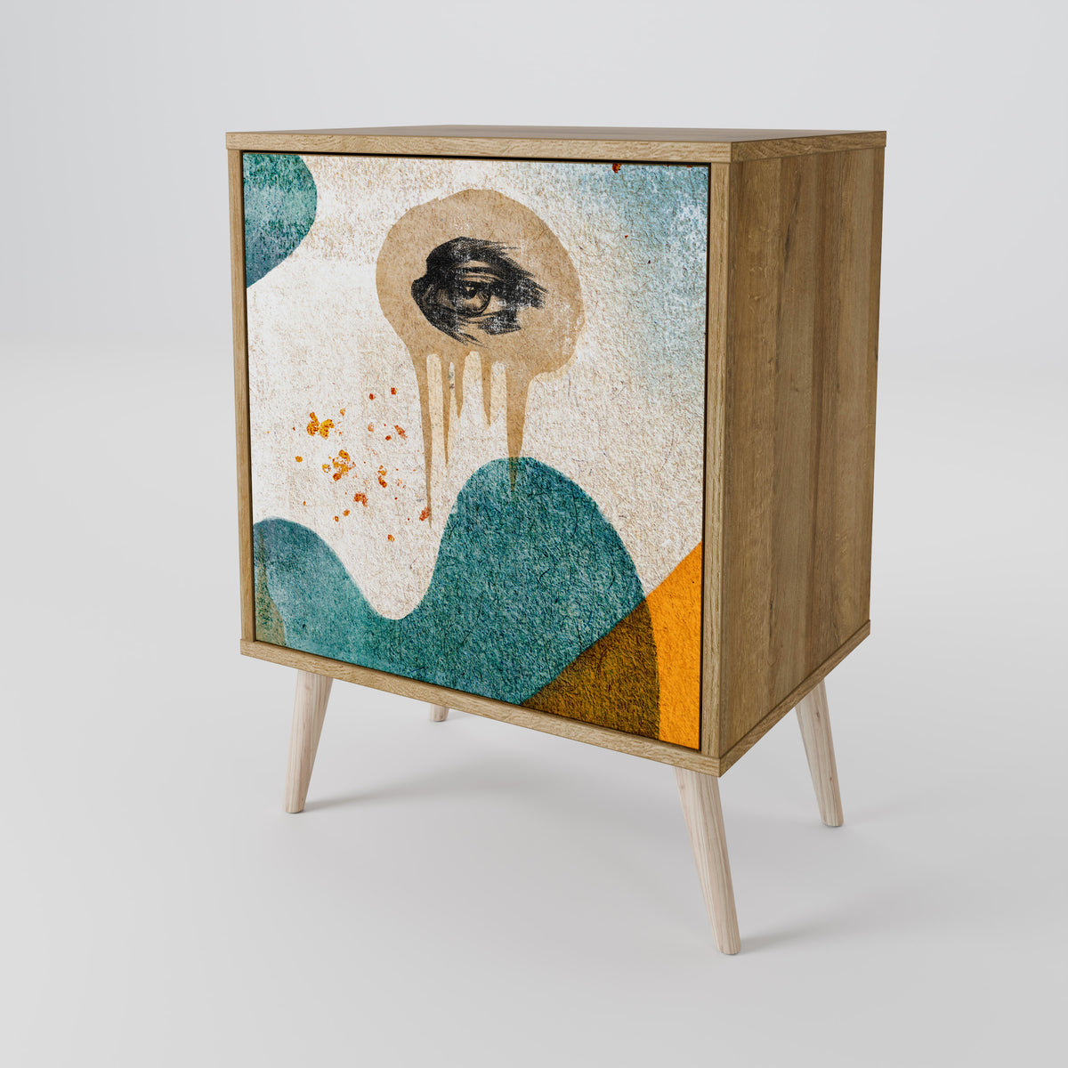 ABSTRACT FACES 1-türiges Sideboard
