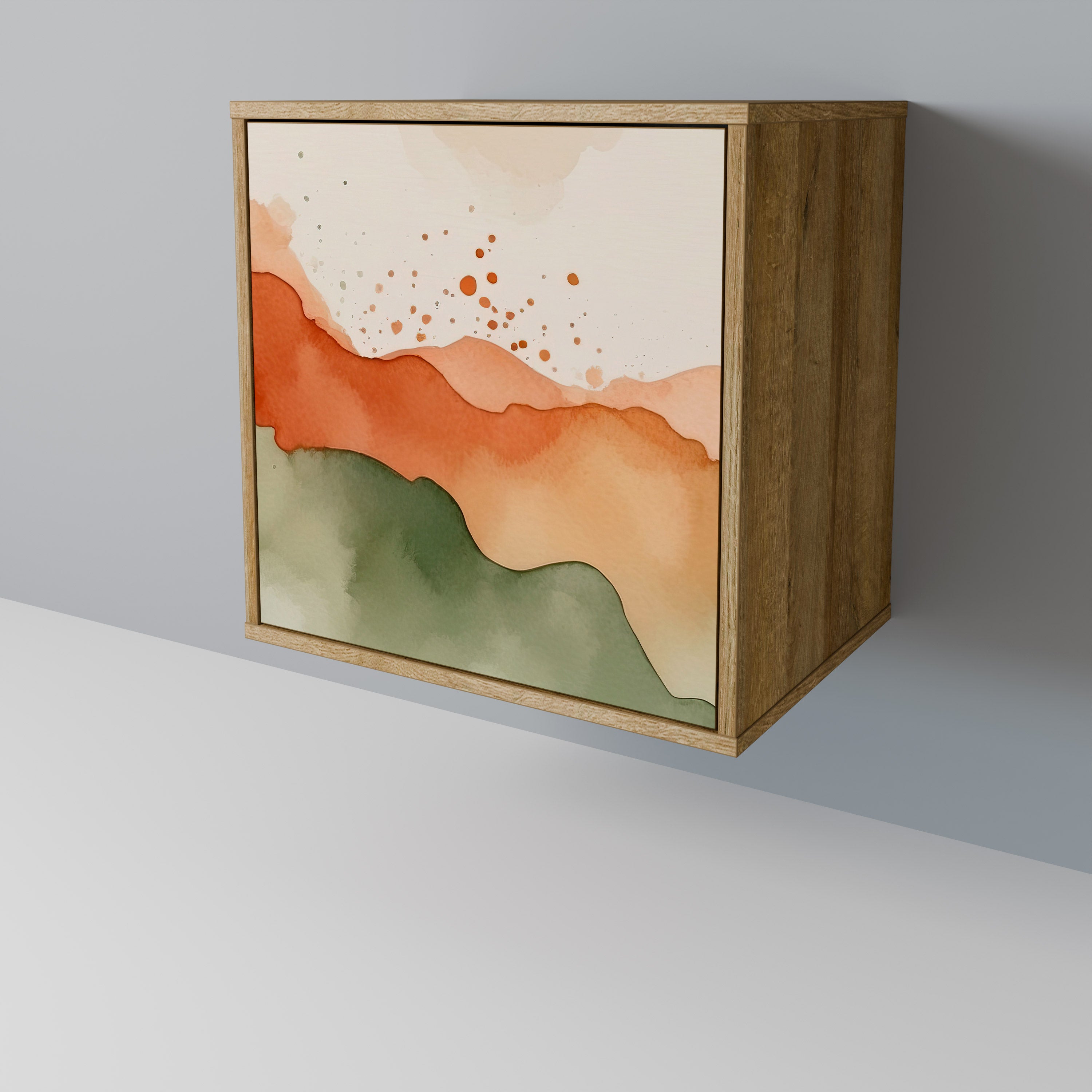 WATERCOLOUR PEAKS 1-türiges Sideboard
