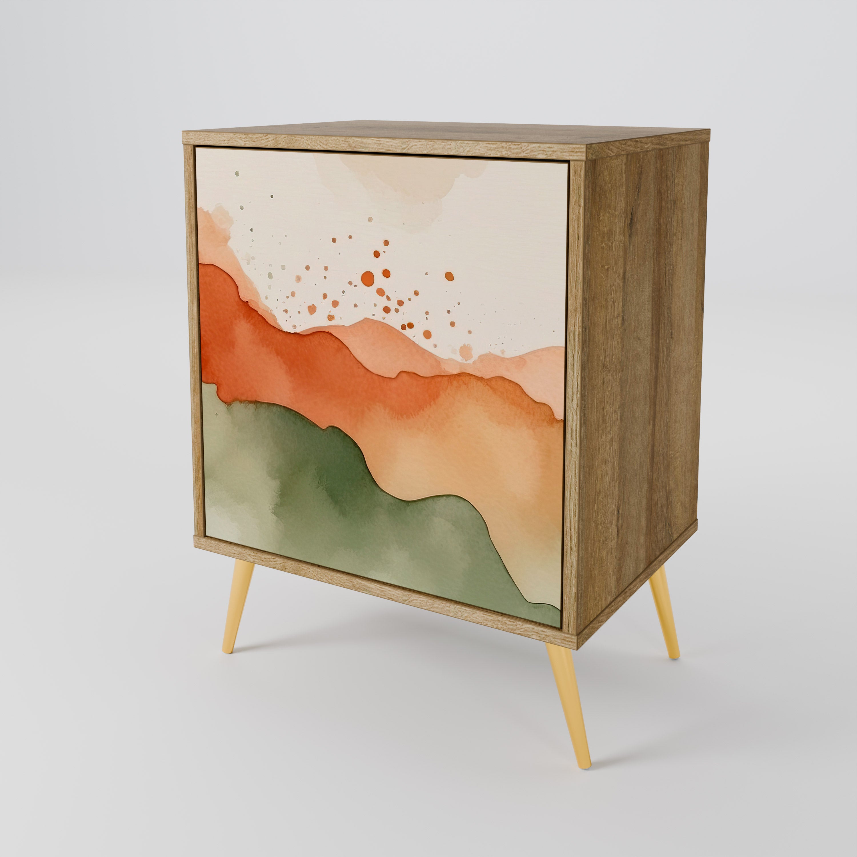WATERCOLOUR PEAKS 1-türiges Sideboard