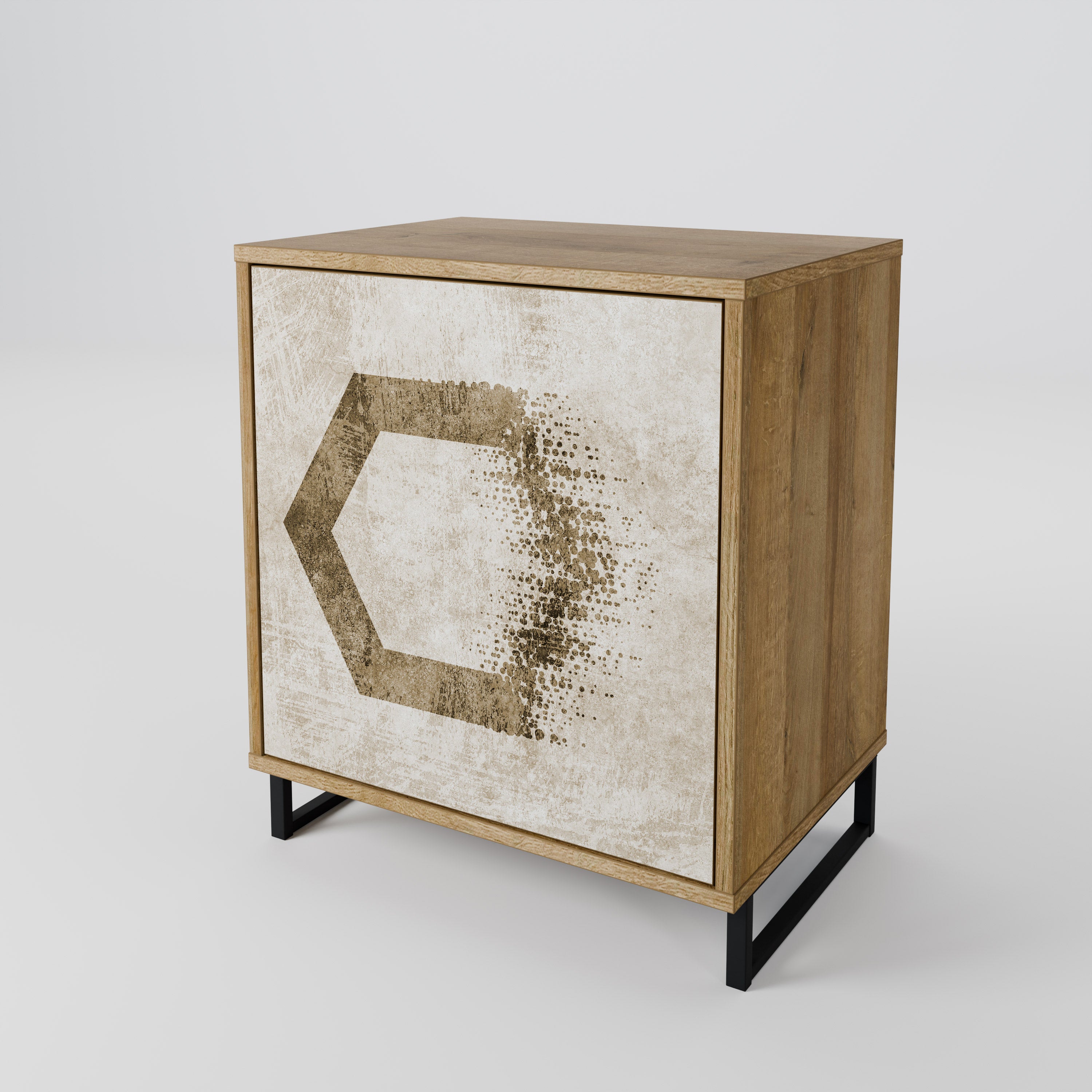 HEXAGONAL SHAPES 1-türiges Sideboard