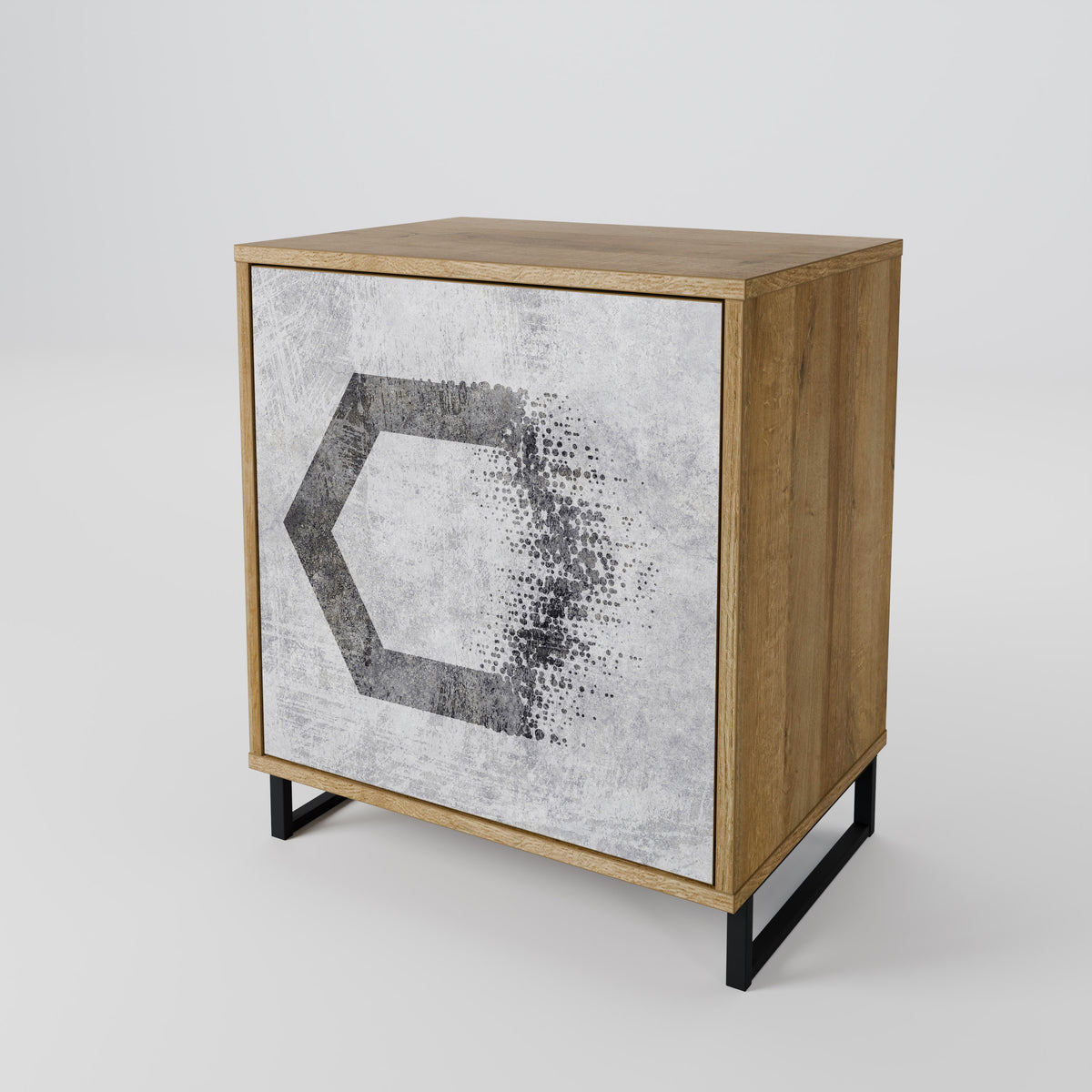 HEXAGONAL FIGURES 1-türiges Sideboard