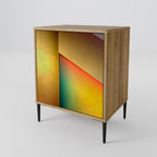 PIERCING SHARPNESS Sideboard mit 1 Tür in Eiche-Optik