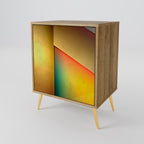 PIERCING SHARPNESS Sideboard mit 1 Tür in Eiche-Optik