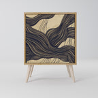 UNIFIED FRAGMENTS Sideboard mit 1 Tür in Eiche-Optik