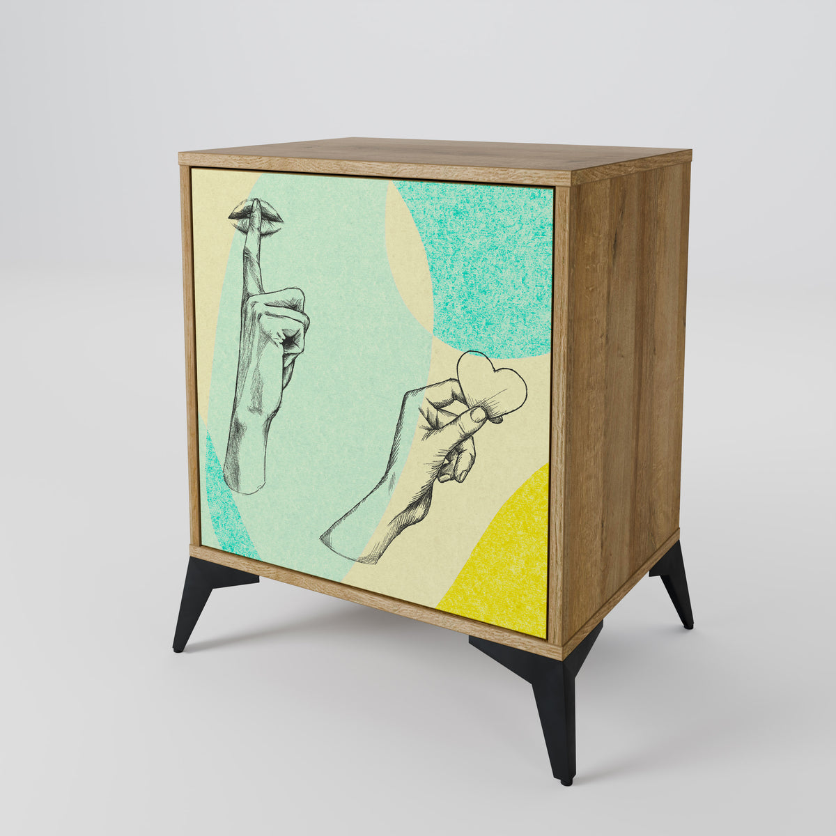 BODY LANGUAGE 1-türiges Sideboard